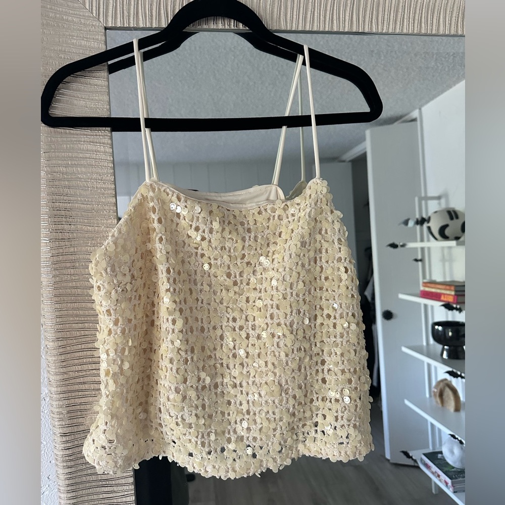 Sequin top